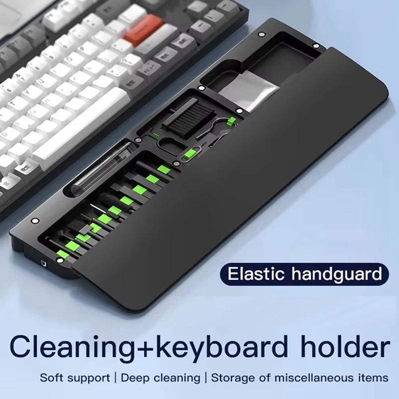 22 In1 Digital Cleaning Kit Keyboard Tray Phone Laptop Keyboard Cleaning Headset Brush Screen Cleaner Dust Collector B-A69M
