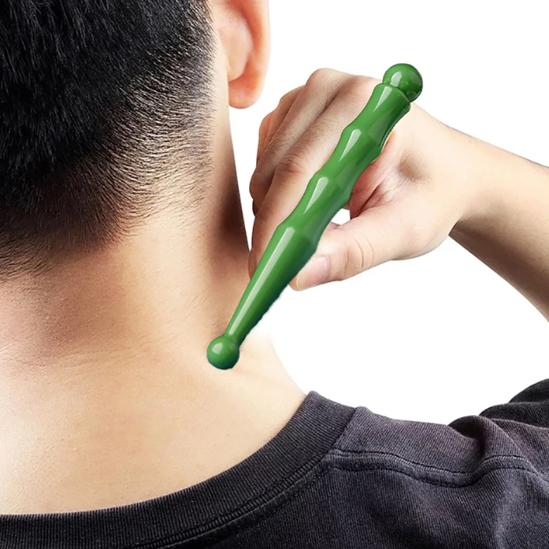 Resin Face Acupuncture Point Guasha Massage Stick SPA Therapy Gua Sha Scraping Massager