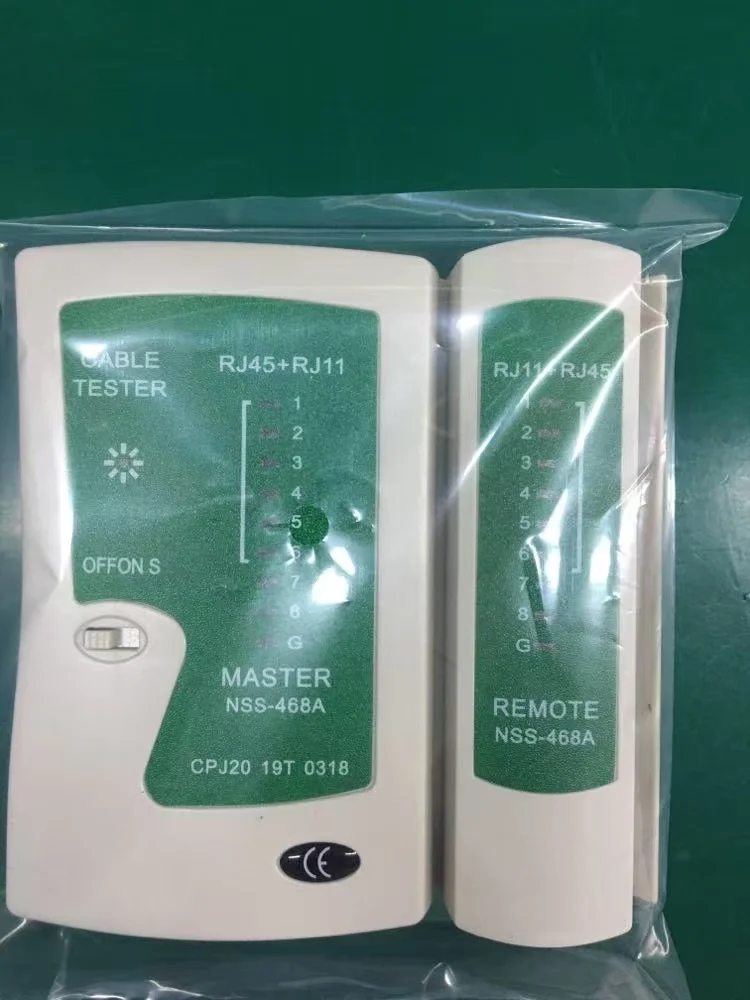 Tester kabli sieciowych, kabli LAN i kabli telefonicznych RJ11