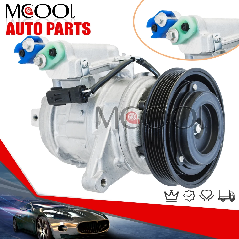 

For AC Compressor and Clutch Jeep Grand Cheroke Wrangler 4.0 L6 471-0400 4710400 010119 55116144AE 55117244AA 638830 000901