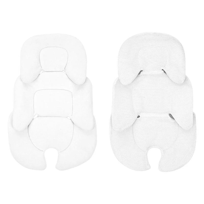 

Q1FE Baby Stroller Cushion Infant Car for Seat Insert for Head Body Support Pillow Pram Thermal Mattress Mesh Breathable Line
