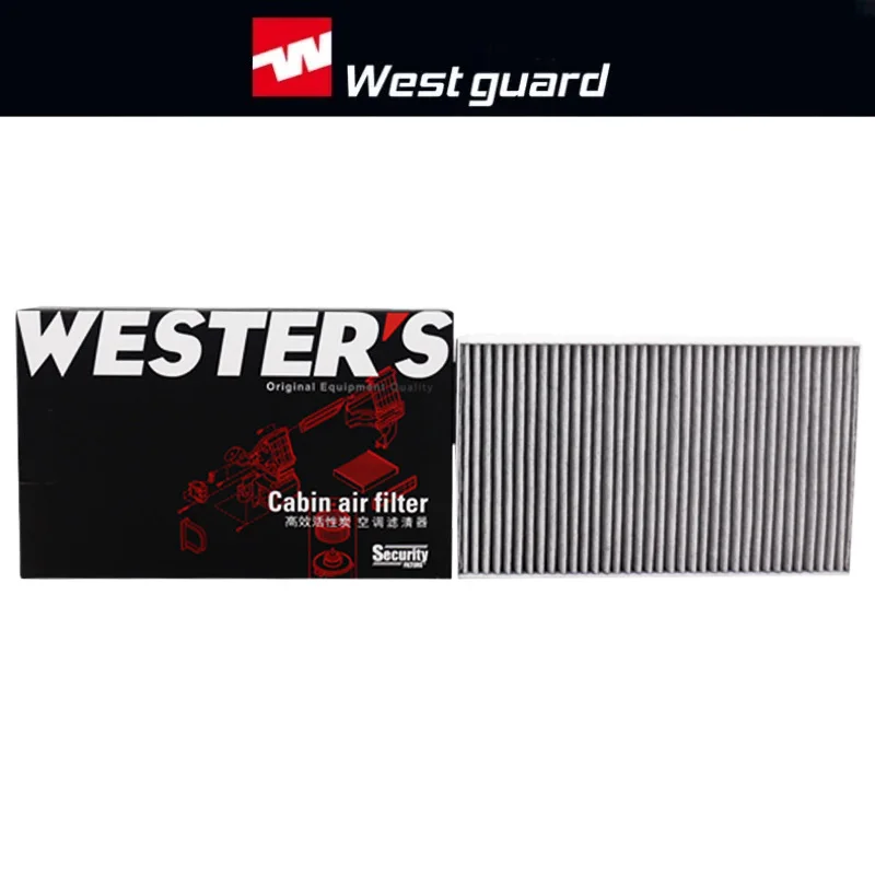 For Maserati Ghibli(M157) Levante 2.0 3.0 3.0d Quattroporte 3.0 3.8 WESTGUARD Activated Carbon Cabin Air Filter MK9250 670005021