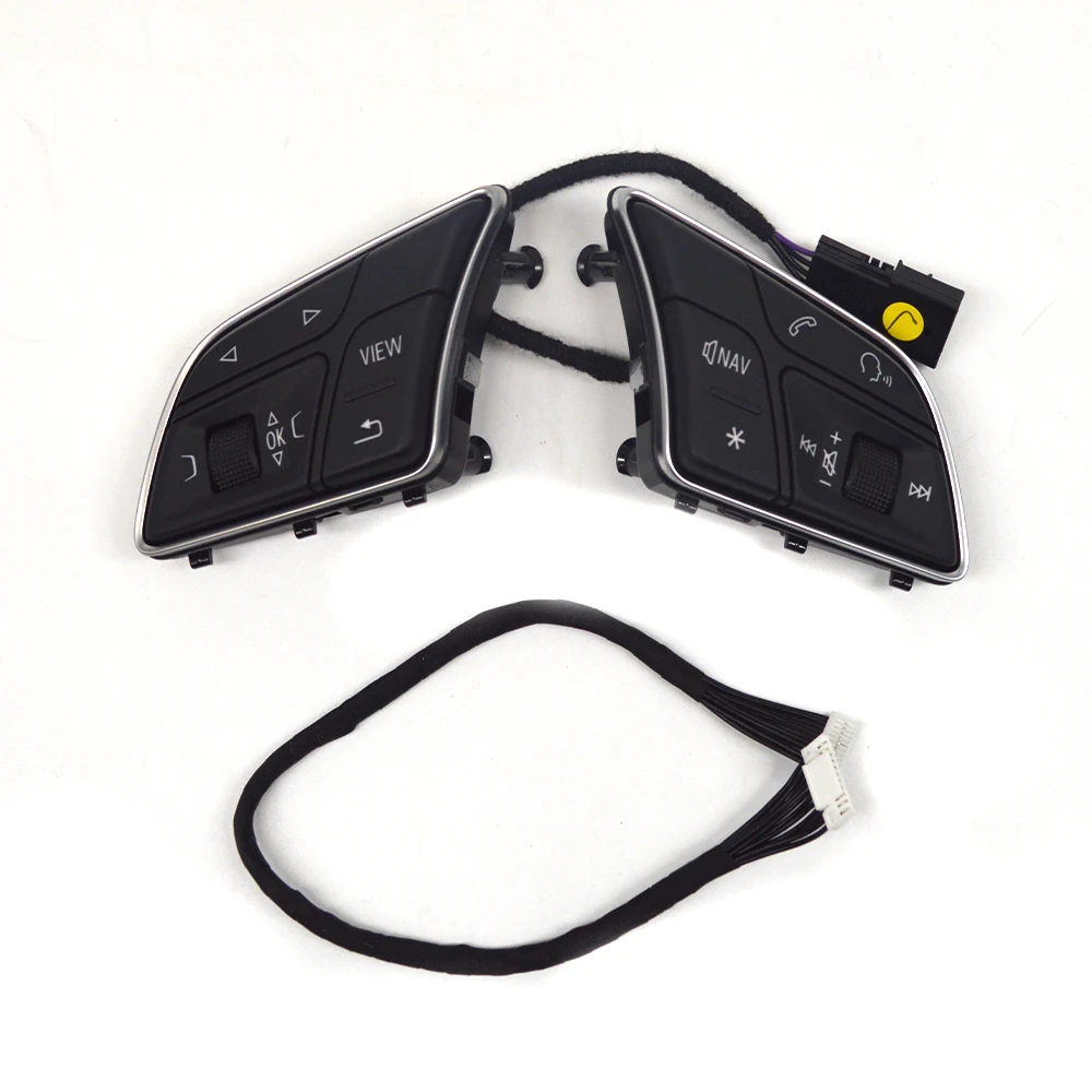 Multi Functional Steering Wheel Control Button Switch For Audi A4 B9 A5 A3 8V S3 S4 S5 RS3 RS4 RS5 8W0 951 523 F 8W0951523F