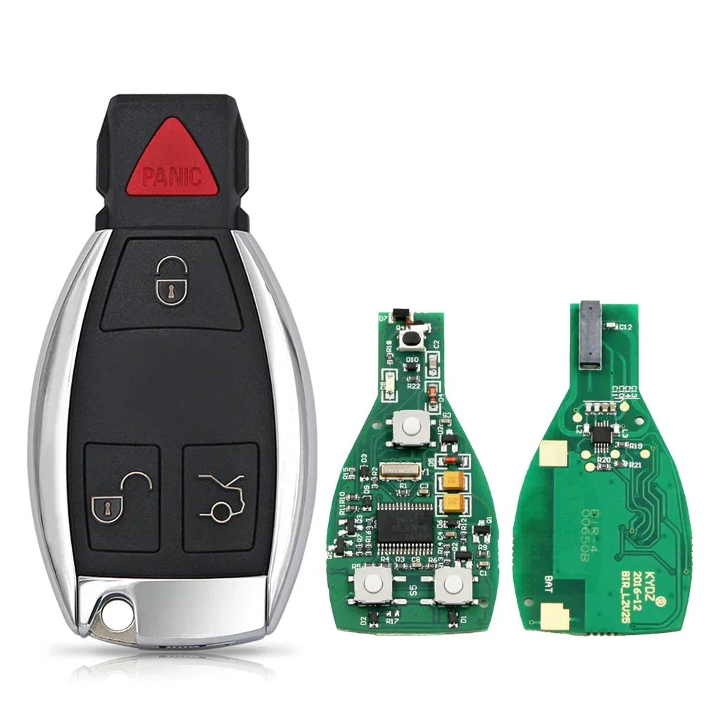 2/3/4 Buttons Smart Remote Key 315MHz 433Mhz for Mercedes-Benz W203 W169 W204 W209 W211 W210 W212 W220 W164 KYDZ support BGA/NEC