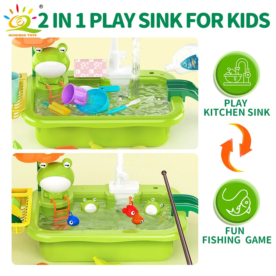 Baby Kitchen Toy Plastic Dish Wash Sink Electric Dishwasher Playing Pretend Role Play Housework Early Educational Toys For Child