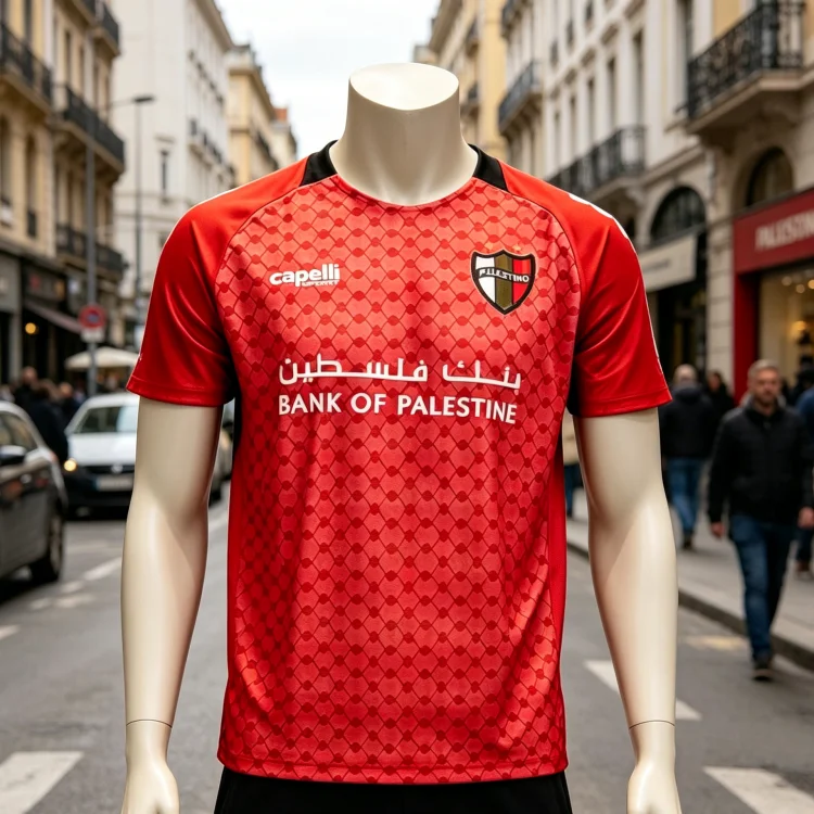 Camiseta Deportiva Palestina 2026, Jersey Local y Visitante, Conjunto Familiar, Secado Rápido, Transpirable, para Niños y Adultos