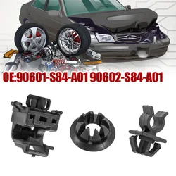 5 Set Car Hood Bracket Suitable For Honda Civic Accord Odyssey Crv Rope Ring Clamp Card Clip L62 90602-S84-A01 Cover Support Rod