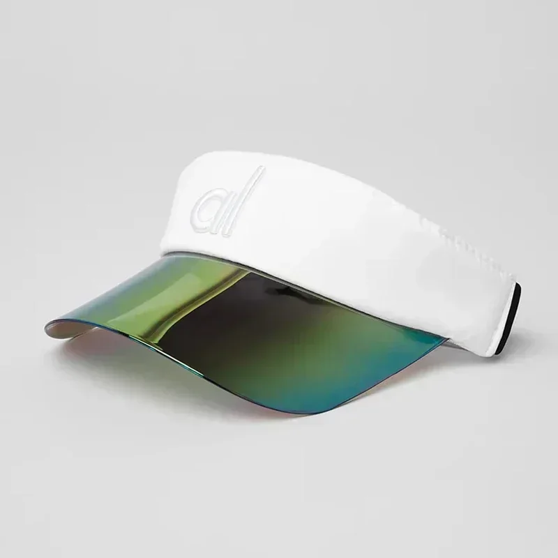 Goddess Fashionable Transparent Sunscreen Airlift Solar Visor Adjustable Outdoor Sports Golf Baseball UV Protective Cap