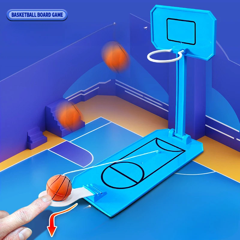 Jeu de société de basket-ball amusant, jeu de sport coule parent-enfant, tir du bout des doigts, jouets de décompression, cadeau, école Maitresse