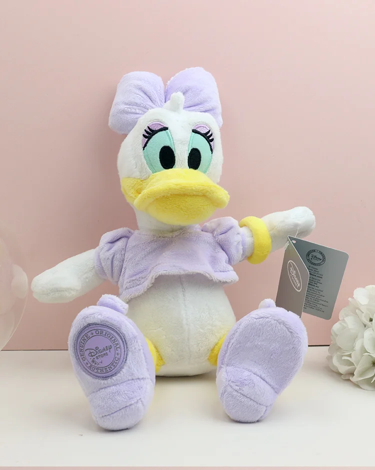 30cm Donald Duck Daisy Mickey Mouse Plüschtier-Set Niedliche Cartoon-Stofftiere Paar-Geschenk für Kinder Filmfans Geburtstagsgeschenk – Detail 7