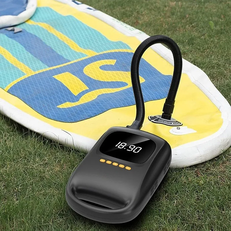 Portable inflatable and extractive tent SUP paddle board kayak mobile power supply 7500mAH outdoor air pump