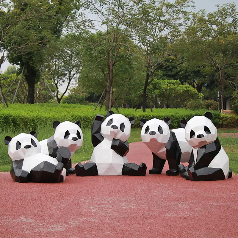 Animal Landscaping Sculptures Tall Trendy Creative Designer Street Yard Garden Statues Artificial Jardim Outdoor Decorations