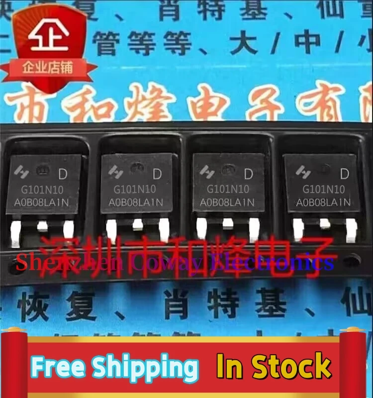 10PCS-30PCS  HYG101N10LA1D G101N10  100V 15A MOS TO-252 In Stock Fast Shipping