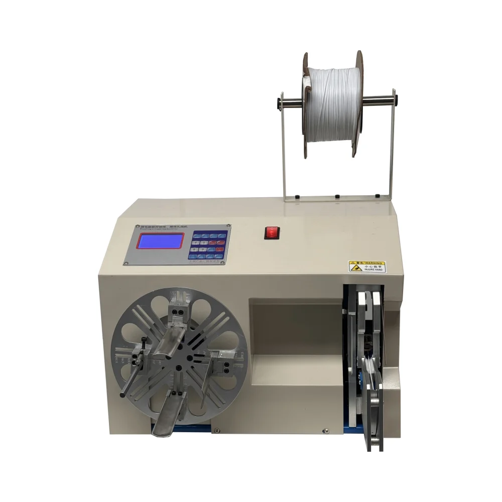 Automatic Electric Wire Winder Cable Winding Binding Tying Machine