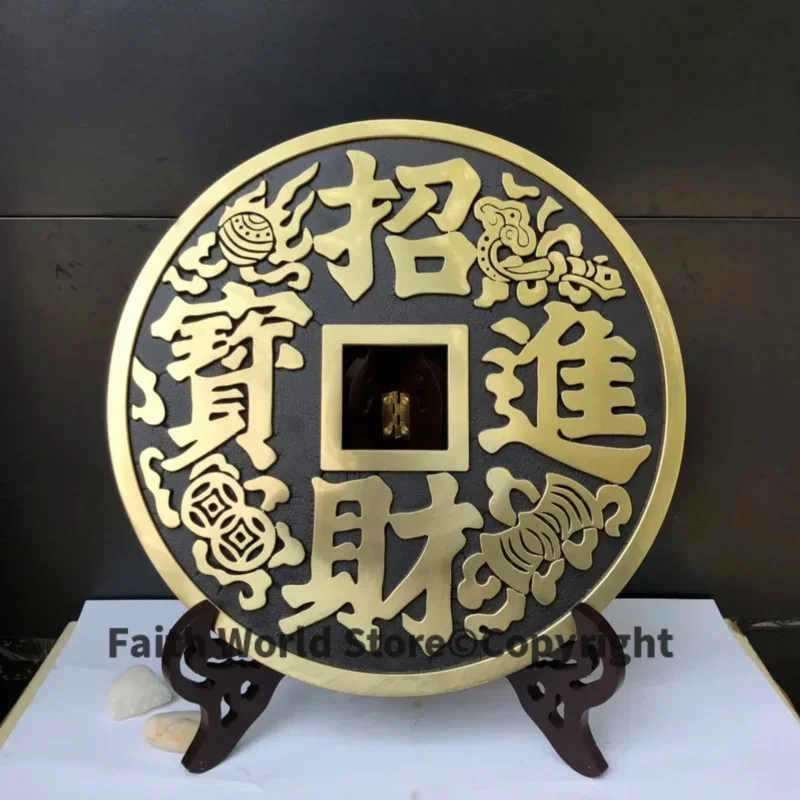 Grande ásia casa loja boa sorte feng shui mascote estátua eficaz abençoar exorcizar espíritos malignos felicitous desejo de ganhar dinheiro