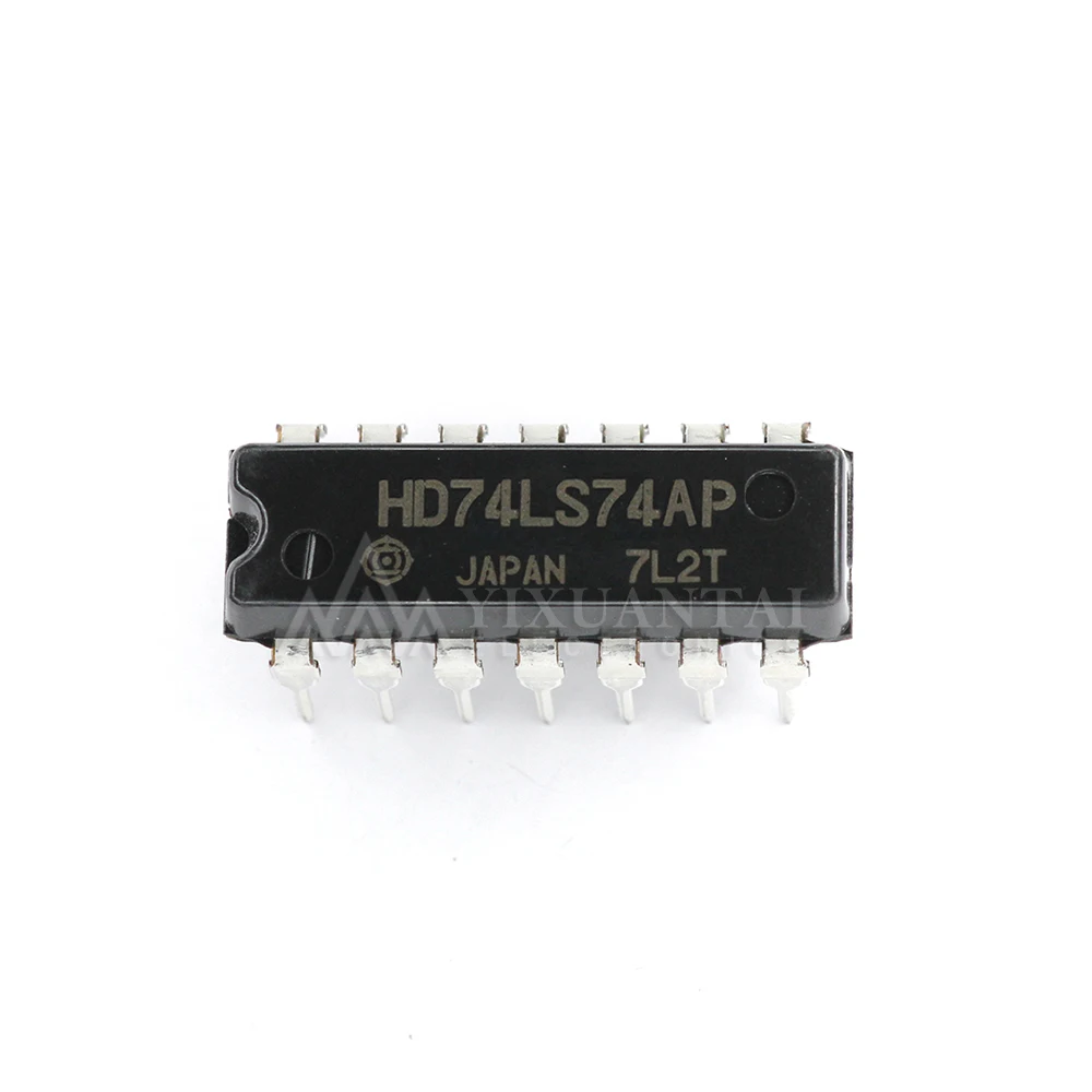 5pcs original HD74LS74AP  74LS74A DIP14   SN74LS74AN SN74LS74N 74LS74   IC FF D-TYPE DOUBLE 1BIT 14DIP