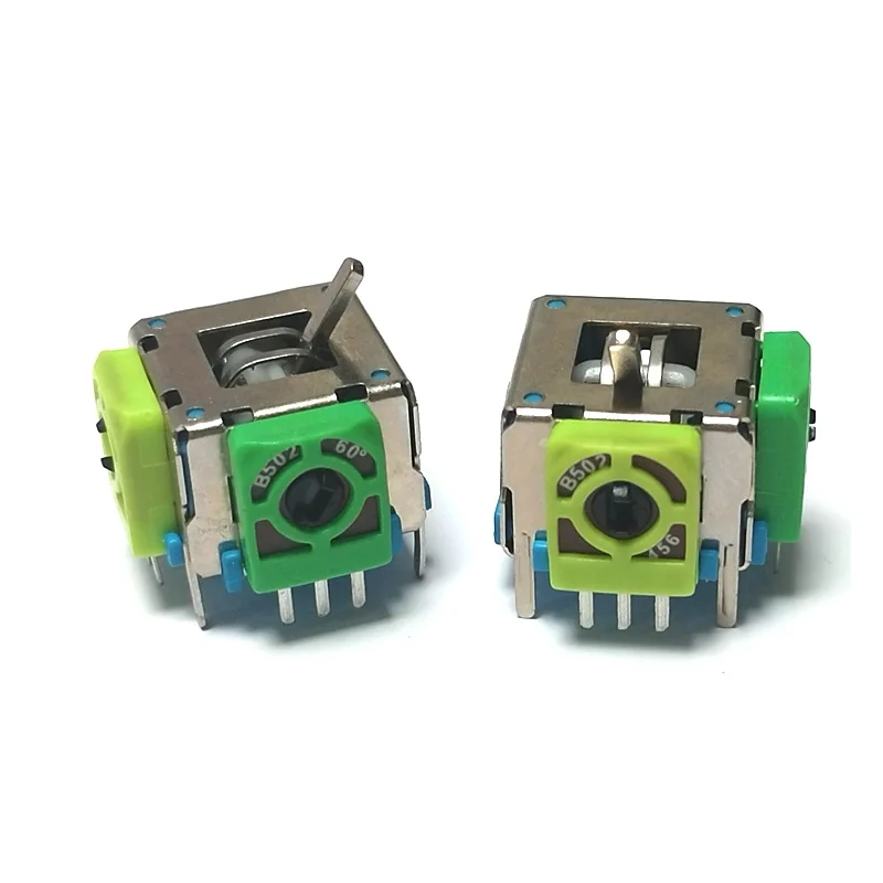16x16 B502 joystick modelo de aeronave 3D potenciômetro de joystick B10K para cima e para baixo sem retorno esquerda e direita alça de console de jogos de redefinição