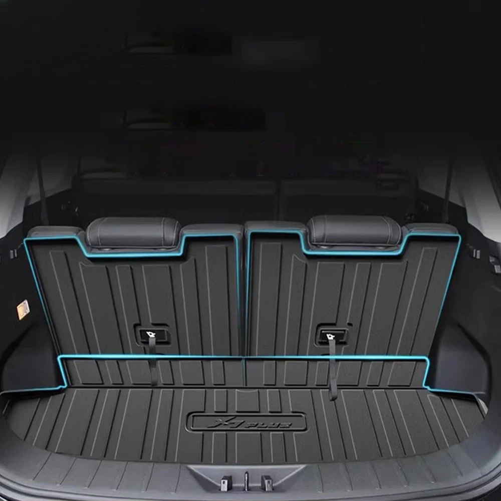 ل Changan Oshan x7 plus 2024 2025 اكسسوارات السيارات الخاصة جذع وسادة TPE جذع وسادة مقعد السيارة مسند الظهر وسادة مكافحة الغبار