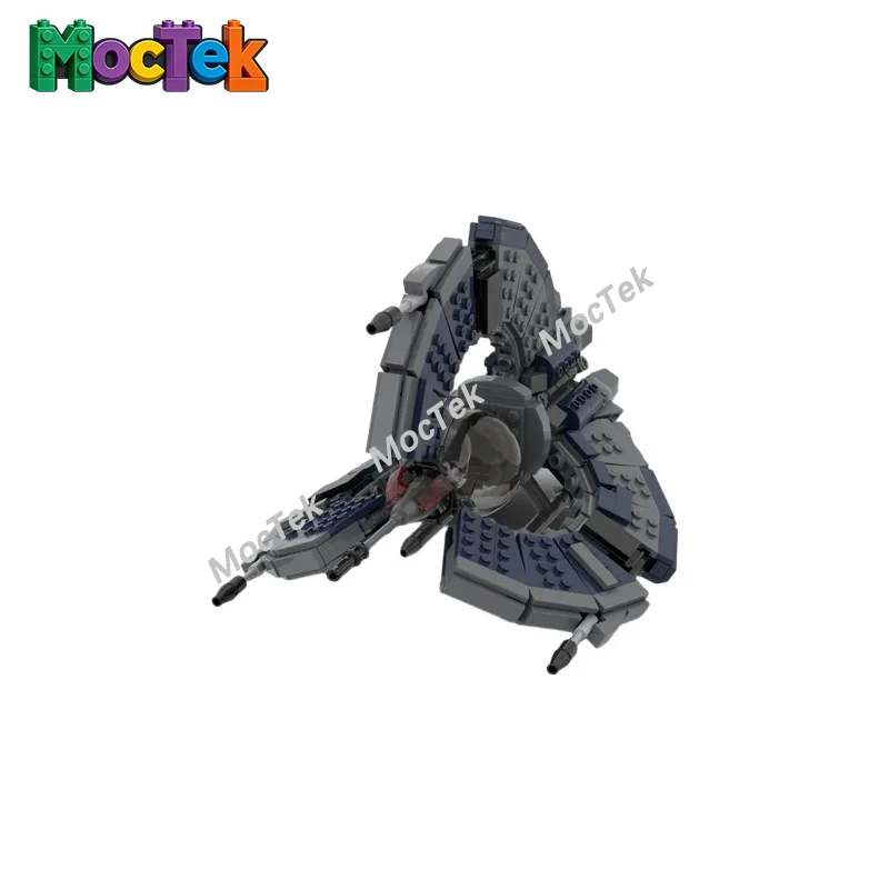 

Modern Combat Fighter MOC Building Bricks, Sci-Fi Interceptor Model Kit for Holiday Gifts and Display