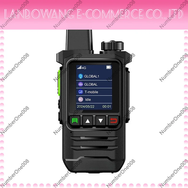 PoC Walkie Talkie PTT SIM Card Long Range Handheld Radio for Team Outdoor