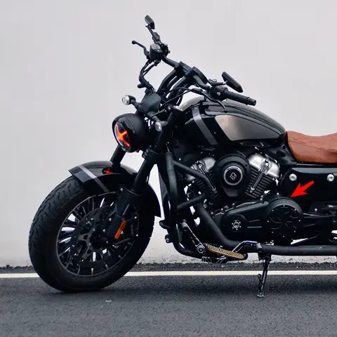 Greystone 250/300 & Kingilla 300 오토바이 엔진 플라이휠 커버-고온 방지 PC 벨트 장식 사이드 캡