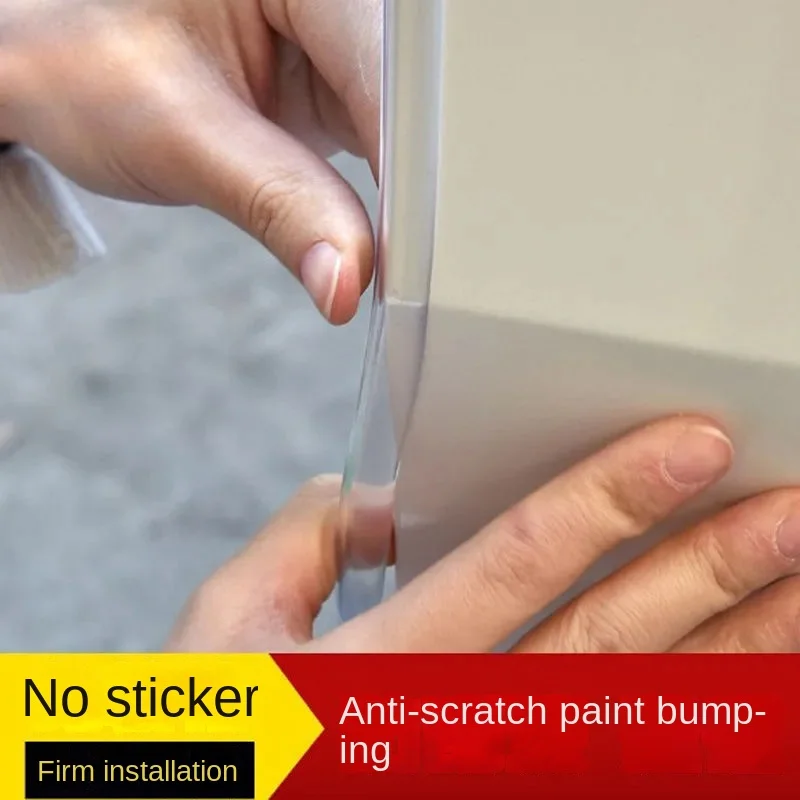 5M Car Anti-collision Strip U Type Universal  Quality Anti-collision Strip Door Edge Transparent Invisible Scratch Protector