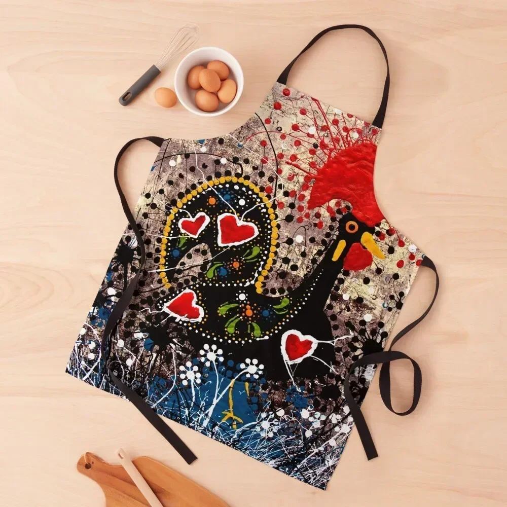 

Portuguese Rooster 2 Apron christmas Costume Waiter Kitchen And Home Items Kitchen Apron