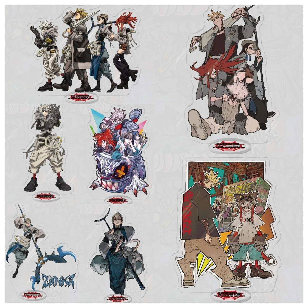 Anime GACHIAKUTA Acrylic Character Action Standing Model Desktop Decoration Collection Gift