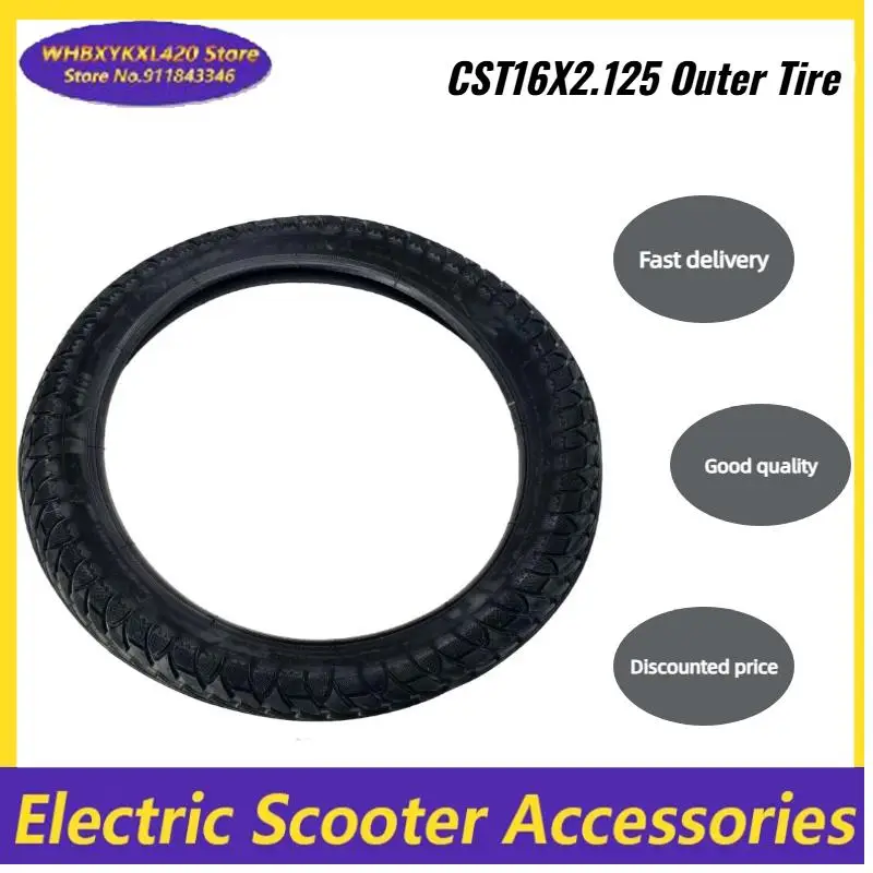 Hot sale Scooter For INMOTION V8F King Song 16s Unicycle Self Balancing Scooter 16 Inch 16x2.125 Outer Tire Accessories tyre