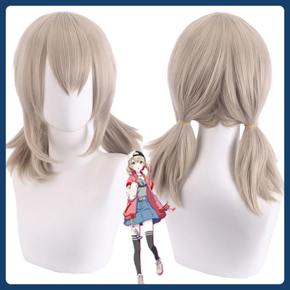 Peruca de jade médio loja xiaodouze xinyu peruca cosplay anime jogos trajes adereços perucas de dramatização