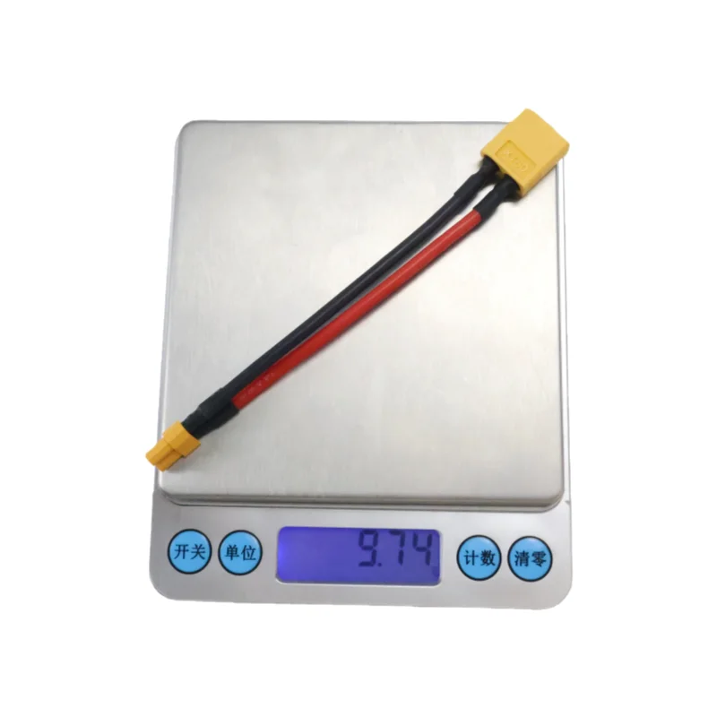 5/1 stücke XT30 Buchse auf XT60 Stecker RC Lipo Batterie Adapter 10 CM Kabel 14AWG Silikon Draht für FPV RC Auto Zubehör – Detail 6