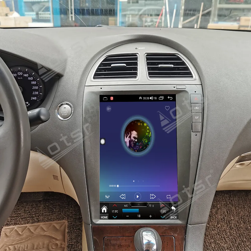 12.1 inch For Lexus ES 2004 to 2005 Car auto carplay Android 15.0 Radio Multimedia Player GPS navigation touch screen Head Unit