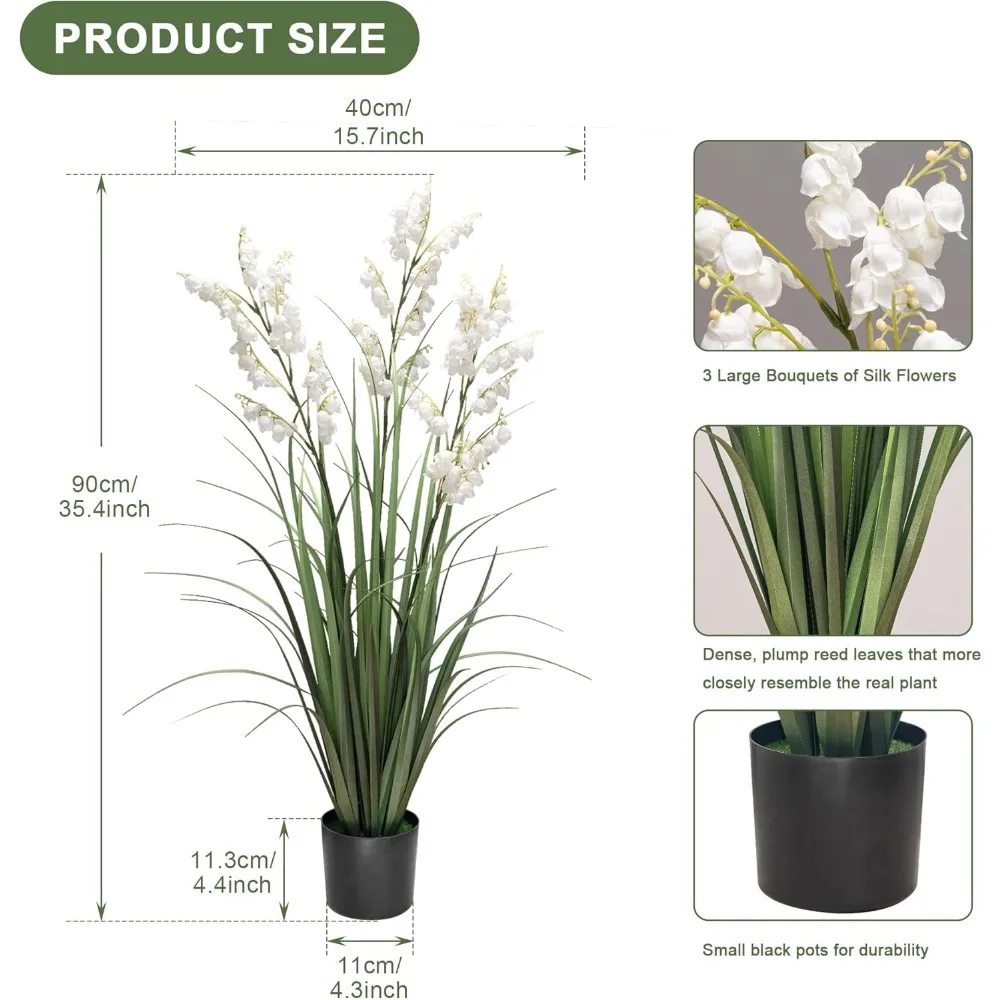 ديكور المنزل الزهور وهمية النباتات الاصطناعية في الهواء الطلق نبات العشب الطويل القامة الاصطناعي بامباس العشب ديكور النباتات الاصطناعية #2