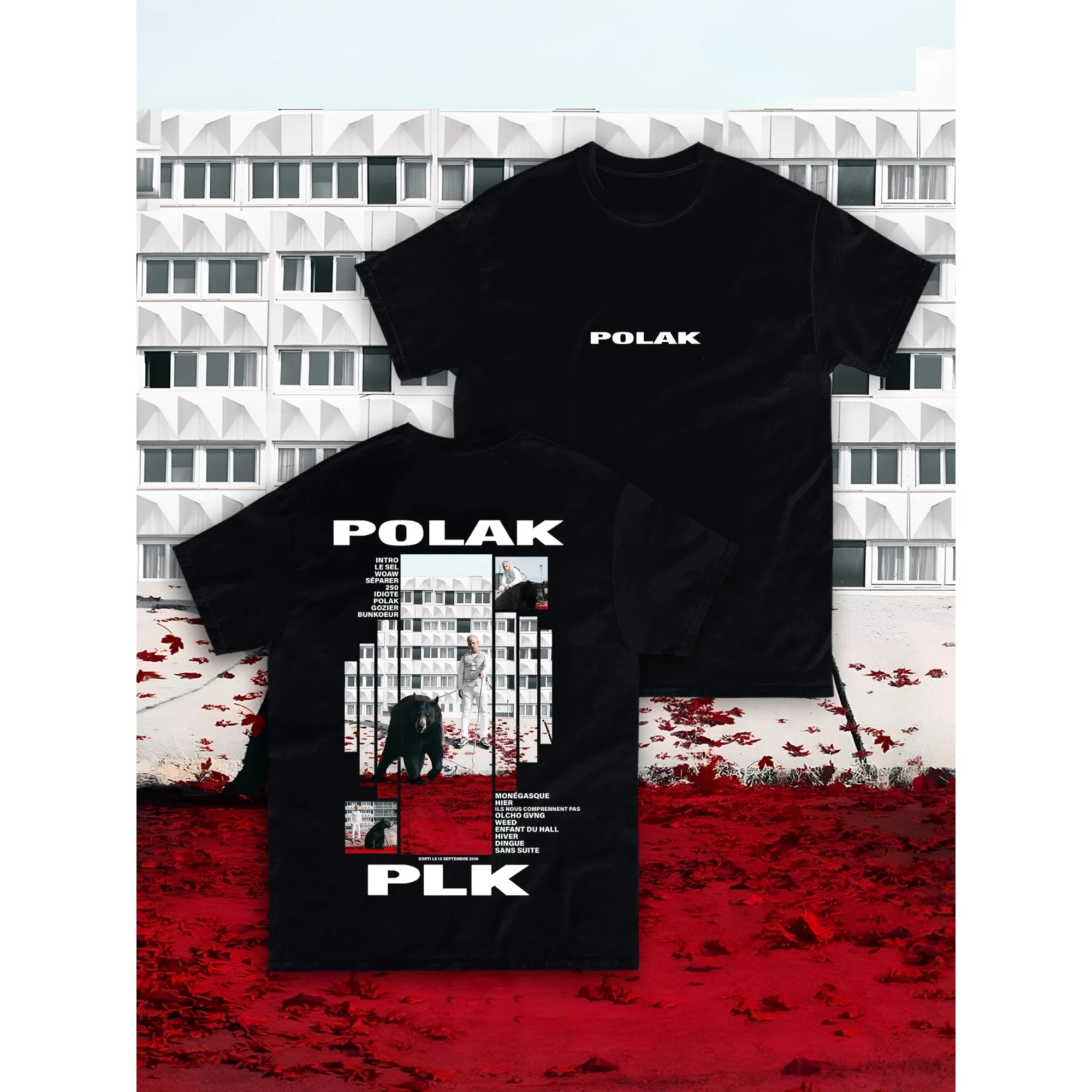 

PLK Summer Tops T-shirts for Men New in Tops and T-shirts Cotton Men's Clothing Y2k Oversized GYM Graphic Sexmachine Vintage
