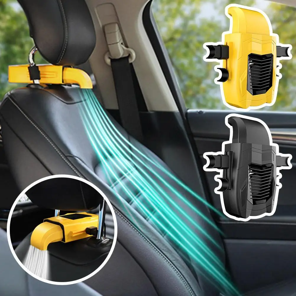 

5v Electric Car Cooling Fans Portable Car Seat Back Headrest Fans Summer Cooling For Front Driver Passenger Car Accessories U7V3