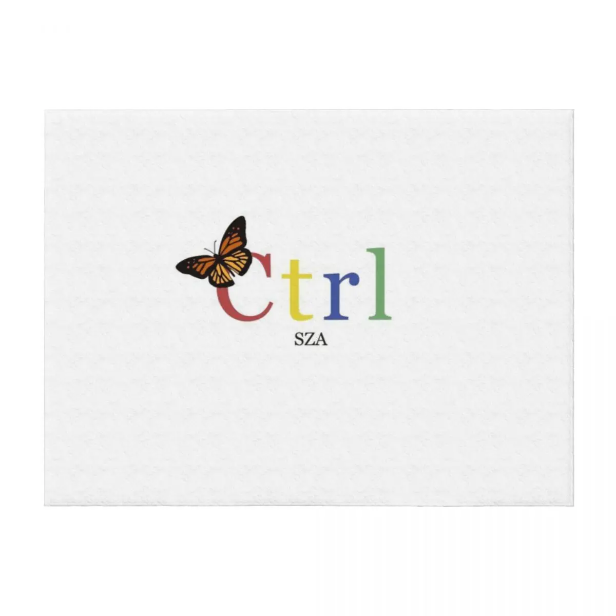 

SZA ctrl Throw Blanket Decorative Sofa Plush Extra Large Throw Personalized Gift Blankets