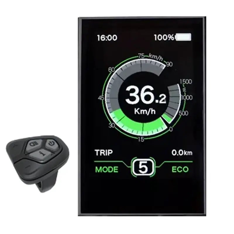 XSXS-For Bafang DPC18 CAN Canbus Display For Bafang M500 M600 M510 M820 Mid Drive CAN Protocol Motor With Plug