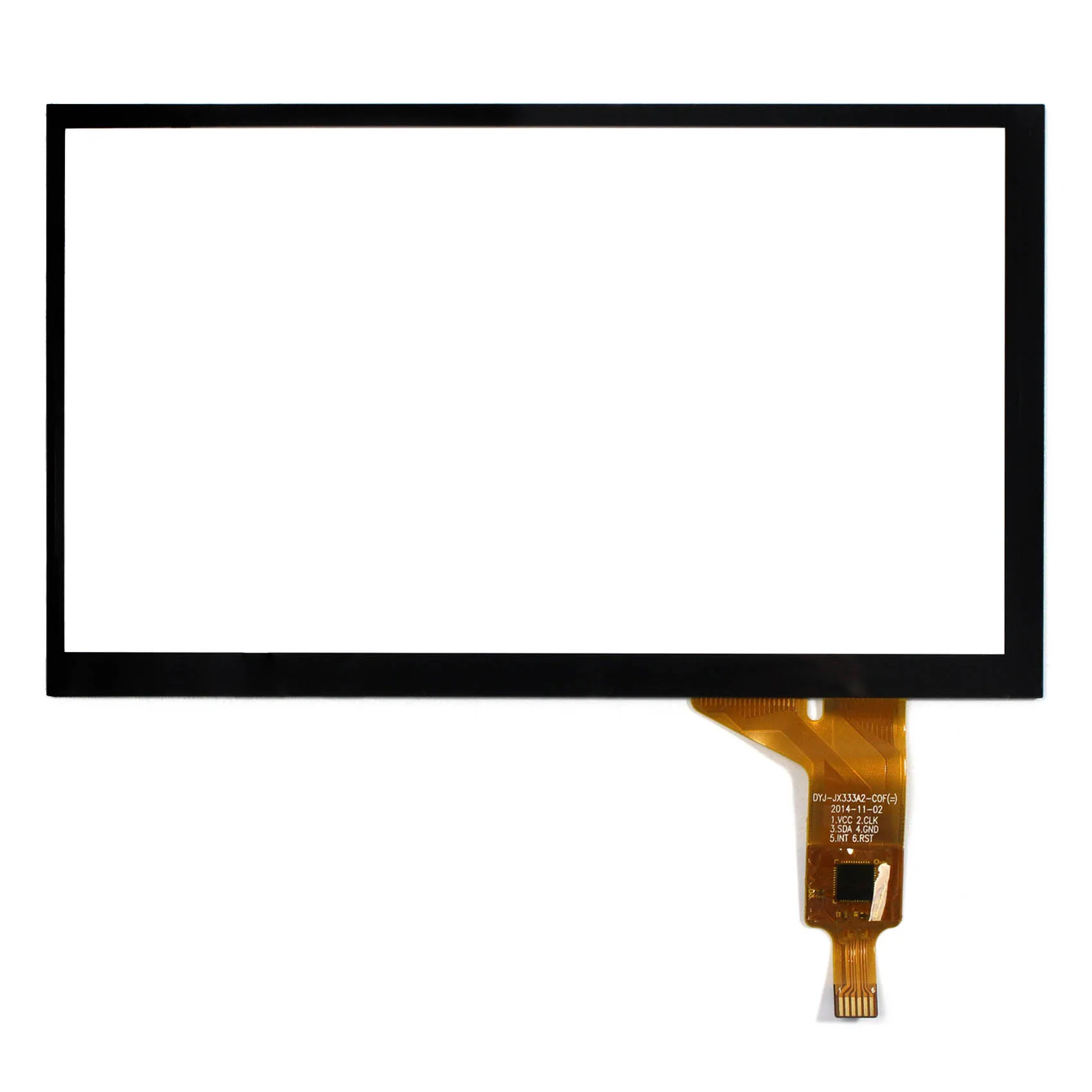 

7inch capacitive touch panel 163.6mm X 96.8mm for AT070TN92 800X480 multi-touch