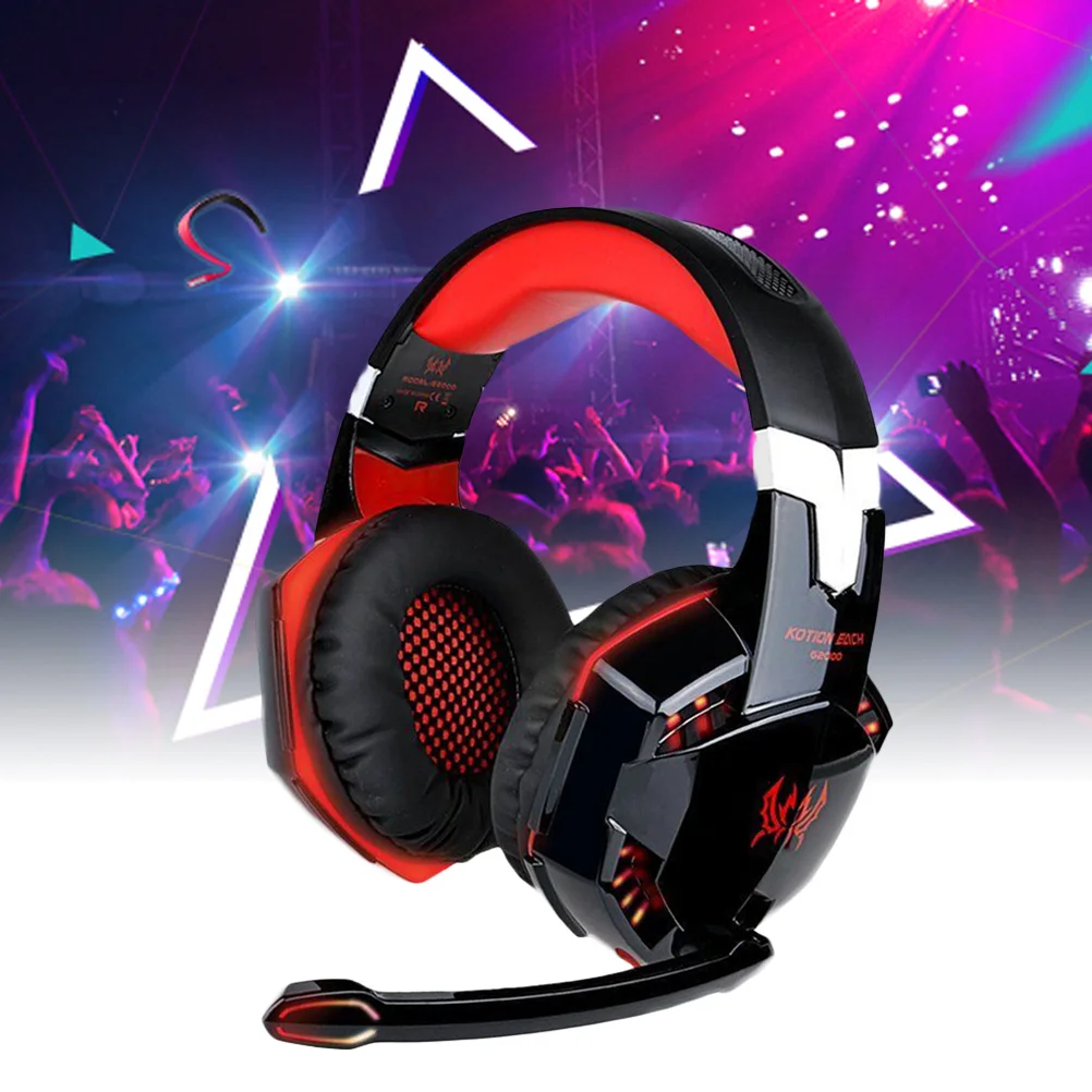 

Gaming Headset Game Headphones for Game Headphones For Computer Computer PC with 50mm Driver Noise Isolation USB 3.5mm Jack