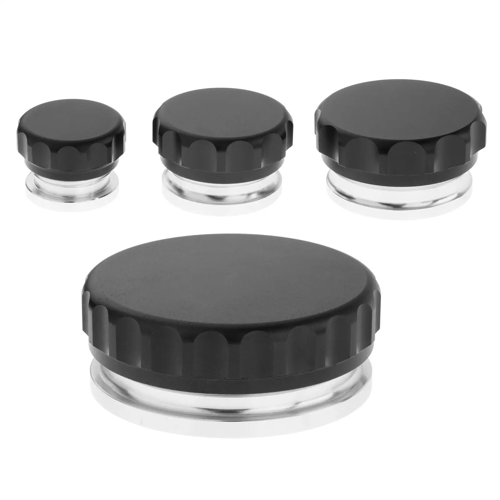 Aluminum Alloy Fuel Tank Caps, Weld on Filler Neck and Cap Oil Fuel Water Tank Coolant Reservoir Caps