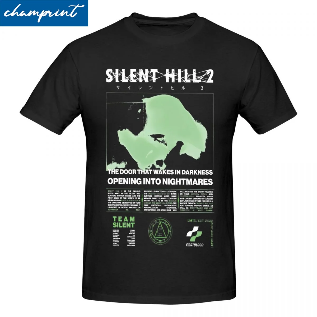 Men Women Silent Hill 2 T Shirts Pyramid Videogames Survival Horror Cotton Clothing Humor Short Sleeve Tee Shirt Gift T-Shirts