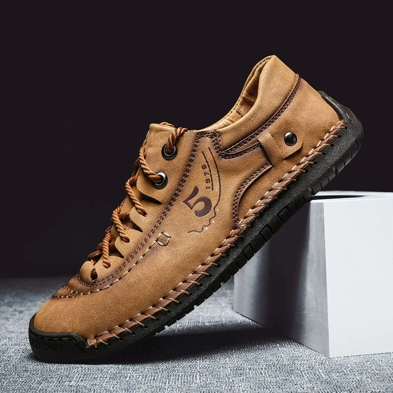 : leder Freizeitschuhe