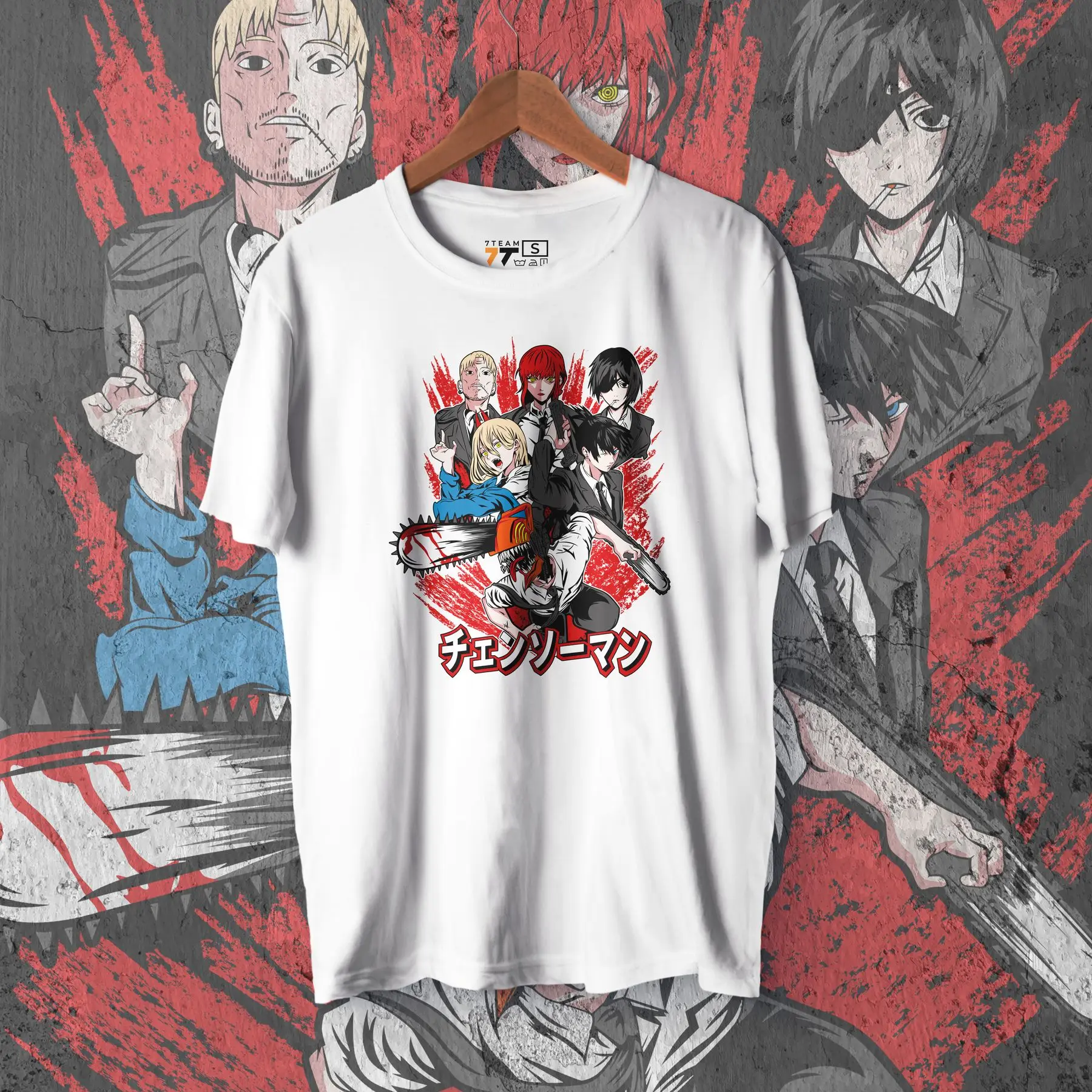 T-shirt with print Chainsaw Man - Team 2 WE