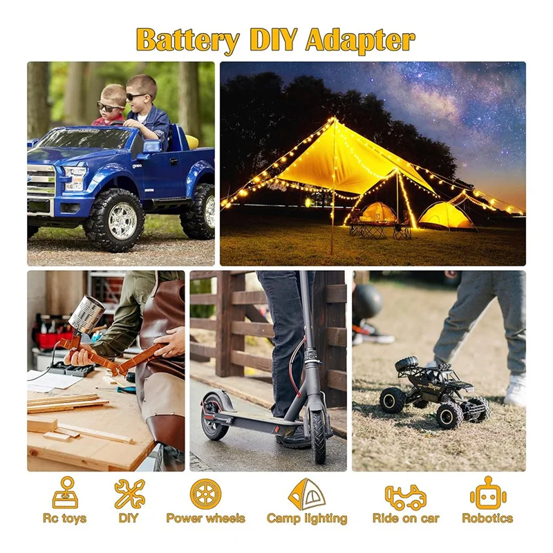 

YOST-Down Converter Aadpter For 18V20vbattery DC Voltage Regulator With Upgraded Low Voltage Protection And Switch