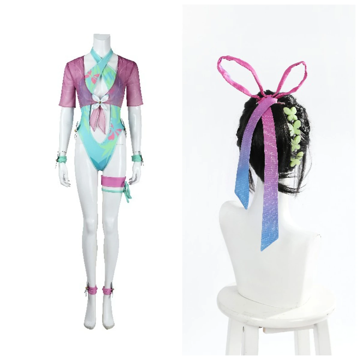 

2025 Rivals Psylocke Cosplay Women Sexy Lingerie Bikini Swimsuit Costume Halloween Carnival Party Clothing