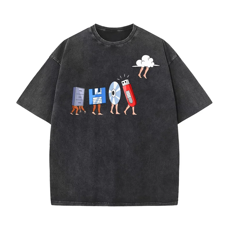 100% Cotton Tee Shirt Man Funny Geek Programmer Nerd Developer Tshirt Computer Engineering T-Shirt Birthday Gift Clothing Print