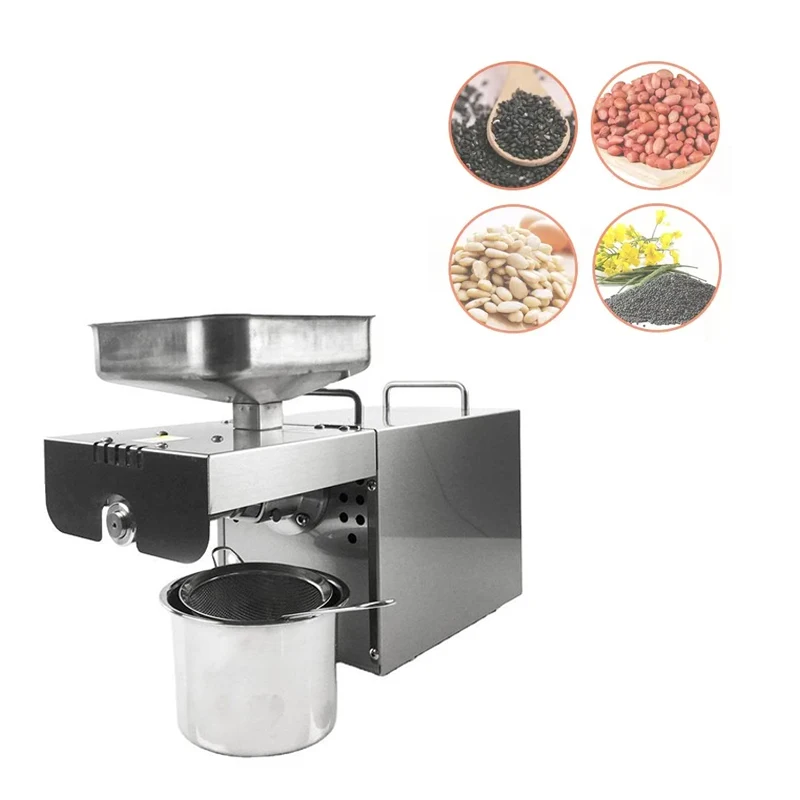 

New Product Portable Sunflower Seed Oil Press Machine Commercial Oil Pressers Press Line Machine
