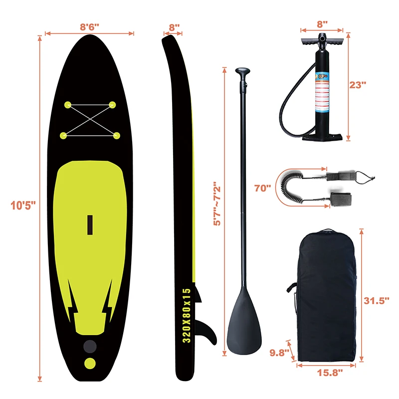 

OHO новый дизайн DWF надувная доска для серфинга SUP доска для серфинга в озерном океане