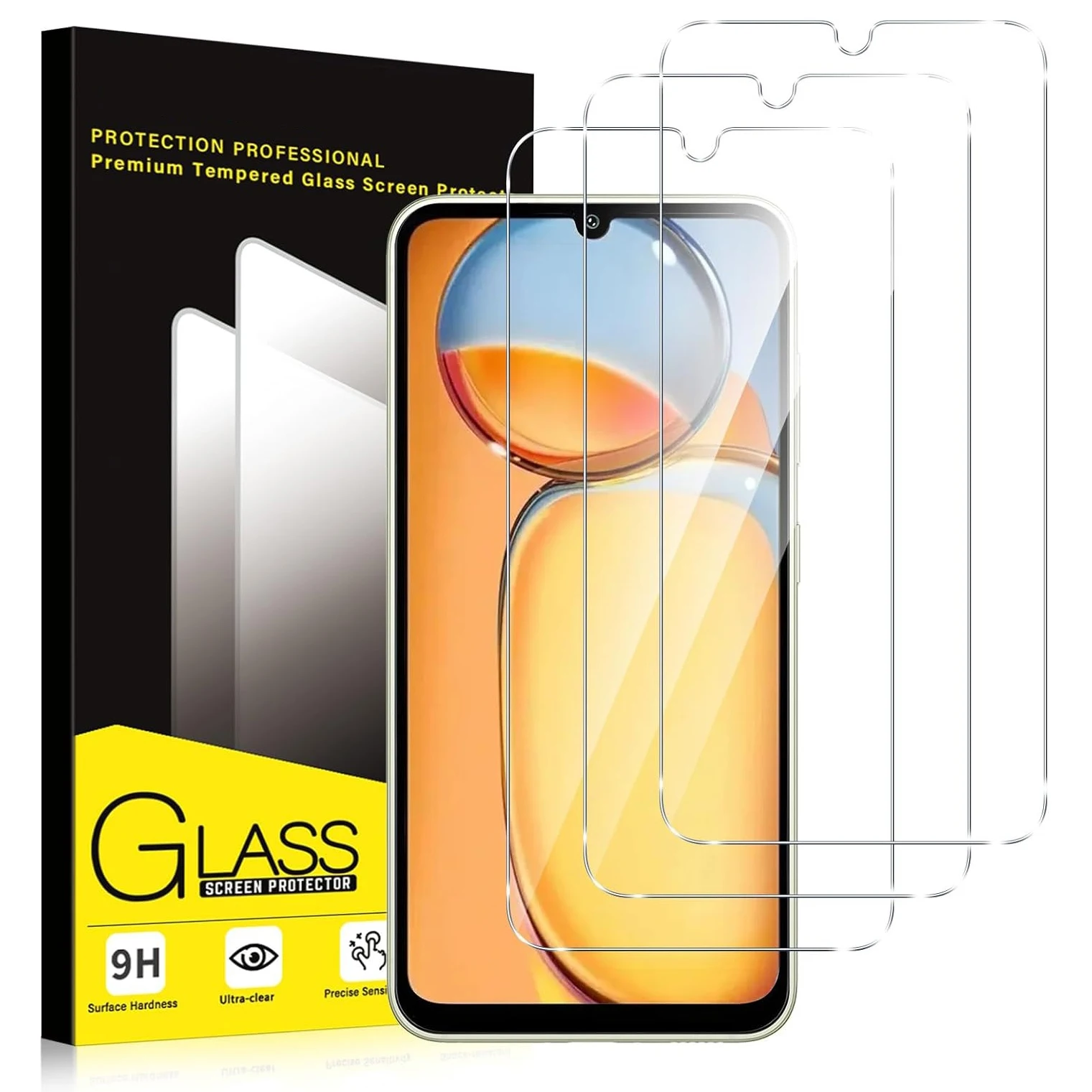 

3pcs Tempered Glass Screen Protectors For vivo Y15/Y15a/Y15s/Y12/Y12i/Y12a/Y12s/Y12s 2021/Y11/Y11s/Y10/Y9s/Y5s/Y3s/Y3 Glass Film