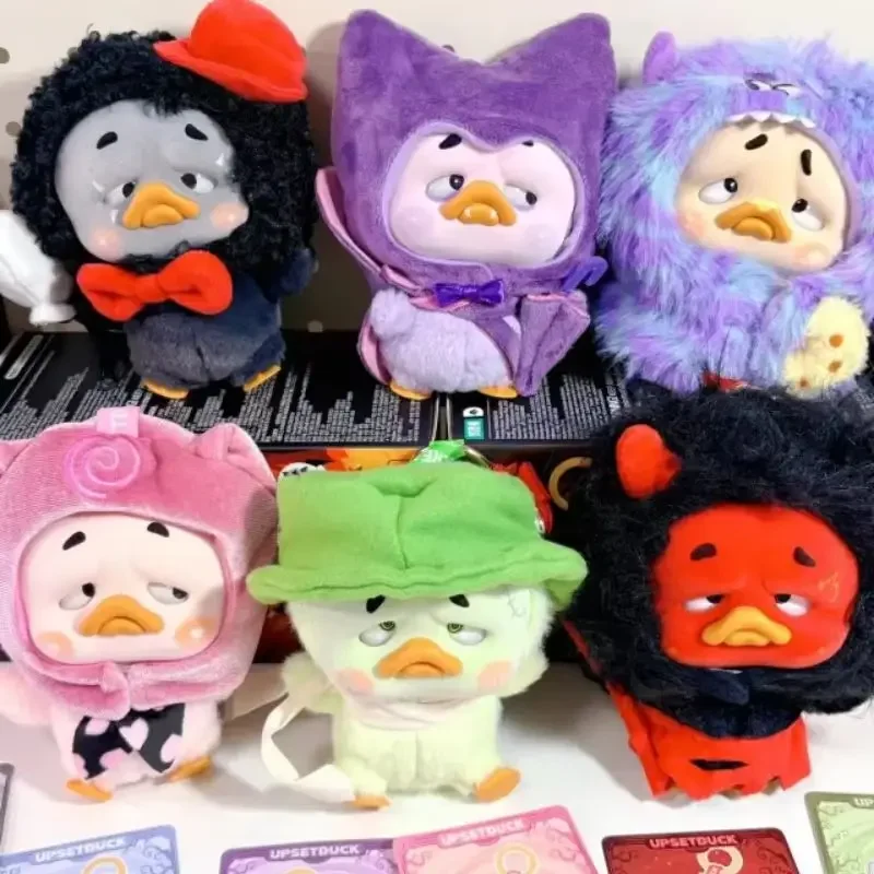 

Upsetduck, полная серия, слепая коробка, настольные фигурки для снятия стресса, коллекционные игрушки для работников и детей, рождественский подарок